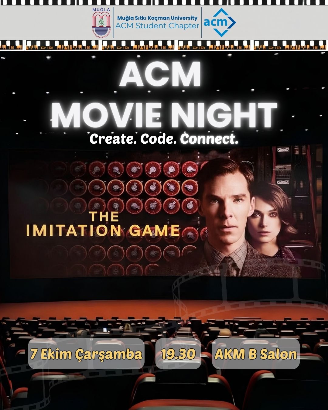 ACM Movie Night etkinlik afişi